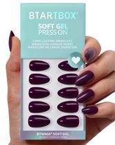 Press On Nails Battbox Poison Potion Dark Purple Short Press On Nails Battbox Poison Potion Dark Purple Short