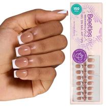 Press On Nails Beetles X Press Plus Caramel French 150 unidades Press On Nails Beetles X Press Plus Caramel French 150 unidades
