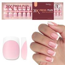 Press On Nails Beetles X PRESS PLUS French Tips Pink 150 unidades
