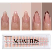 Press on Nails btartboxnails XCOATTIPS French Gel Skin Tone