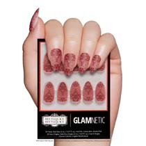 Press On Nails Glamnetic Beetlejuice x Lydia Red Lace Press On Nails Glamnetic Beetlejuice x Lydia Red Lace