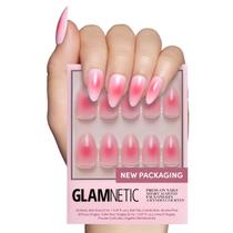 Press-On Nails Glamnetic Blushing Aura Short Ammond Pink Press-On Nails Glamnetic Blushing Aura Short Ammond Pink