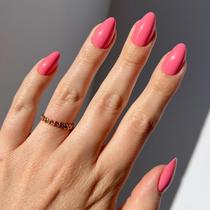 Press On Nails Glamnetic Flamingo Pink Opaque Classic