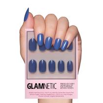 Press-On Nails Glamnetic Regal Blue Opaco Curto Redondo Press-On Nails Glamnetic Regal Blue Opaco Curto Redondo