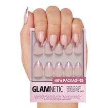 Press-On Nails Glamnetic Rock Candy Metallic Pink French Press-On Nails Glamnetic Rock Candy Metallic Pink French