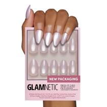 Press On Nails Glamnetic Selenite Soft White Sparkle Press On Nails Glamnetic Selenite Soft White Sparkle