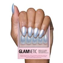Press On Nails Glamnetic Something Blue Short Ammond Press On Nails Glamnetic Something Blue Short Ammond