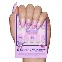 Press On Nails Glamnetic x Hello Kitty Kuromi Purple Ombre Press On Nails Glamnetic x Hello Kitty Kuromi Purple Ombre