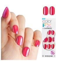 Press On Nails Impress KISS ColorFX 'Floating' Solid Red