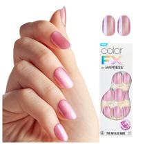 Press On Nails Impress KISS ColorFX 'Starry' Rosa claro