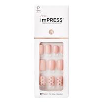 Press On Nails Impress 'Petite Secrets' rosa com 30 unhas