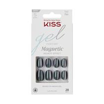 Press-On Nails KISS Gel Fantasy 'Dial Me' em formato oval cinza Press-On Nails KISS Gel Fantasy 'Dial Me' em formato oval cinza