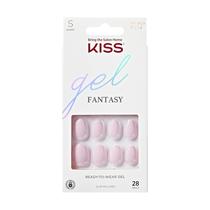 Press-On Nails KISS Gel Fantasy 'Pure Love' rosa claro Press-On Nails KISS Gel Fantasy 'Pure Love' rosa claro