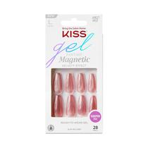 Press On Nails KISS Gel Fantasy 'West Coast' rosa médio Press On Nails KISS Gel Fantasy 'West Coast' rosa médio