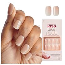 Press On Nails KISS Salon Acrylic French Tip 'Chic Beats'