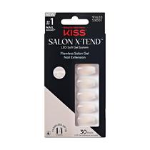 Press-On Nails KISS Salon X-tend 'Words' Light White