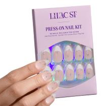 Press On Nails Lilac St. Seeing Stars 30 Nails 15 tamanhos Press On Nails Lilac St. Seeing Stars 30 Nails 15 tamanhos