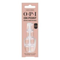 Press On Nails OPI On Point Fluent em francês Short Round