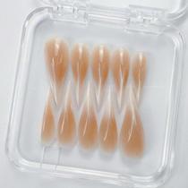 Press On Nails Putysenxi feito à mão, polido, reutilizável com caixa Press On Nails Putysenxi feito à mão, polido, reutilizável com caixa