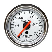 Pressão Combustível Willtec Cinza Manômetro 52mm 7kg Pressão Combustível Willtec Cinza Manômetro 52mm 7kg