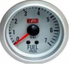 Pressão de combustível Auto Gauge Silver Series