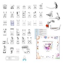 Presser Foot Set XBA 42 unidades para Brother, Singer, Elna e Kenmore Presser Foot Set XBA 42 unidades para Brother, Singer, Elna e Kenmore