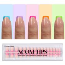 Pressione as unhas bartboxnails XCOATTIPS French Gel Nails