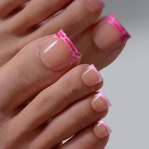 Pressione as unhas dos pés Brartbox Lamp-Curable Real Square Toe Nail