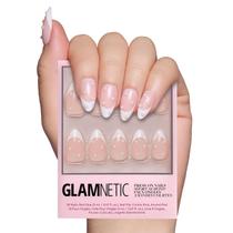 Pressione as unhas Glamnetic French Pearl Short Ammond Tip Pressione as unhas Glamnetic French Pearl Short Ammond Tip