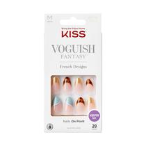 Pressione as unhas KISS Voguish Fantasy 'Charmante' Multicolor