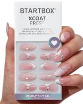 Pressione Nails Bartbox French Tip Lamp - Amêndoa 3D curável Pressione Nails Bartbox French Tip Lamp - Amêndoa 3D curável