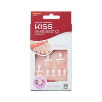 Pressione nas unhas dos pés KISS Everlasting 'Limitless' French Short