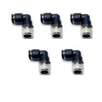 Pressione o cotovelo pneumático para conectar o encaixe do tubo VETLEY de 1/2"