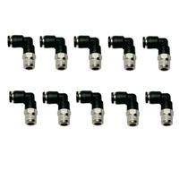 Pressione o cotovelo pneumático para conectar o encaixe do tubo VETLEY de 1/8"