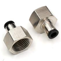 Pressione para conectar as conexões CEKER 1/4 Od x 1/2 NPT fêmea Pressione para conectar as conexões CEKER 1/4 Od x 1/2 NPT fêmea