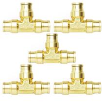 Pressione para conectar as conexões TL TOOLEGIN 3/8 Tube OD Tee Union