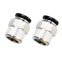 Pressione para conectar o encaixe VETLEY PNEUMATIC de 4 mm OD x 1/8 NPT