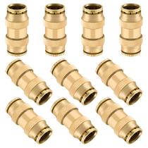 Pressione para conectar os acessórios Boeray Brass Union 3/4 de polegada, 10 unidades