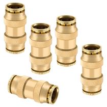 Pressione para conectar os acessórios Boeray Brass Union 3/4 de polegada, 5 unidades