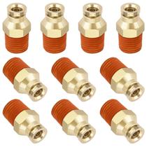 Pressione para conectar os acessórios Boeray Brass Union Straight 1/4"