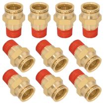 Pressione para conectar os acessórios Boeray Brass Union Straight 10 unidades