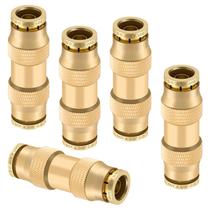Pressione para conectar os acessórios Boeray Brass Union Straight 5/16