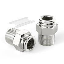 Pressione para conectar os acessórios TAILONZ PNEUMATIC PC-1/4-N1 (x5)