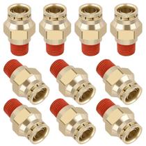 Pressione para conectar os encaixes Boeray Brass Union 1/2 Tube x 1/4 NPT