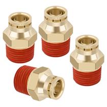 Pressione para conectar os encaixes Boeray Brass Union Straight 1/2"