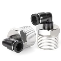 Pressione para conectar os encaixes TAILONZ PNEUMATIC Male Cotovelo 6mm x 1/2 NPT