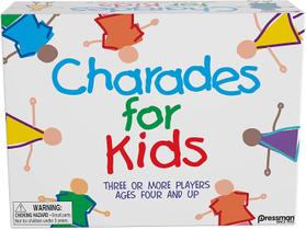 Pressman Charades for Kids - O jogo da família 'Sem Leitura Necessária', 5"