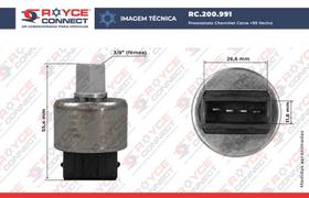 Pressostato Ar Condicionado Corsa Ate 1999 Vectra Trator New Holland Série T6 T7 Trator Case IH Maxxum Puma 90359991 47948460