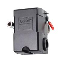 Pressostato Automático Lefoo Alta Pressão 125/175 PSI 4 Vias Pressostato Automático Lefoo Alta Pressão 125/175 PSI 4 Vias