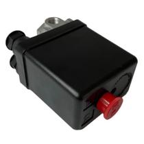 Pressostato Com Botão De 80 A 120 Lbs 4 Vias Pressostato Com Botão De 80 A 120 Lbs 4 Vias